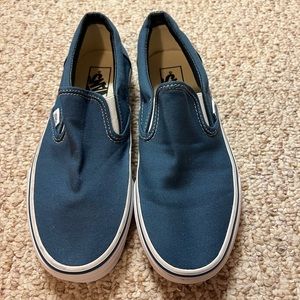 Vans blue unisex low top sneaker